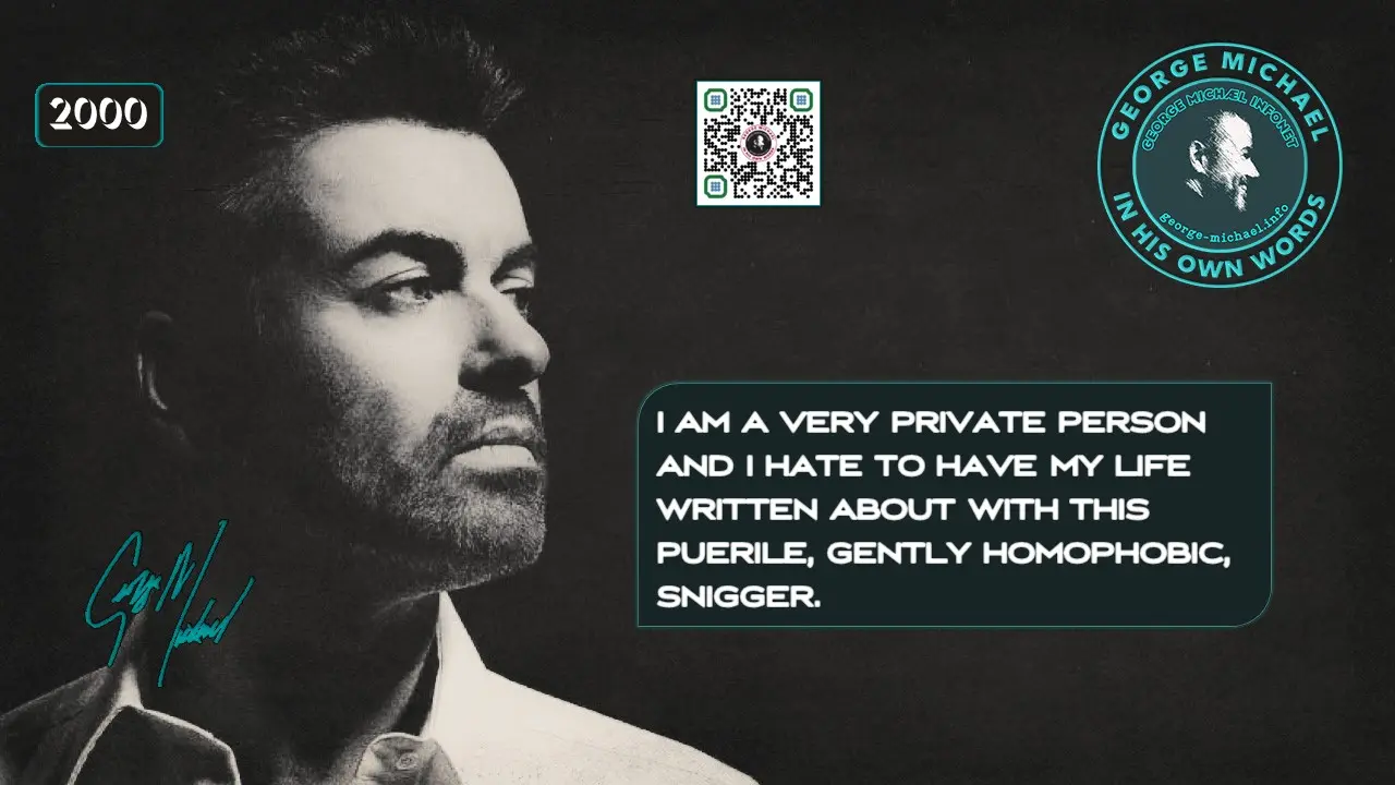 George Michael In His Own Words