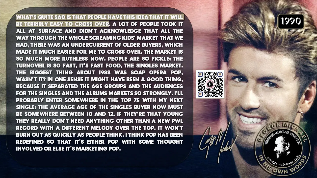 George Michael In His Own Words